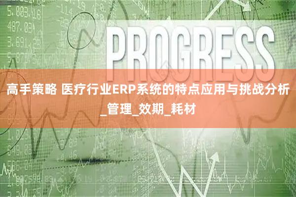 高手策略 医疗行业ERP系统的特点应用与挑战分析_管理_效期_耗材